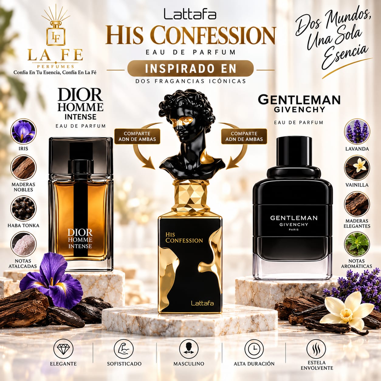 Lattafa His Confession Men 100ml EDP